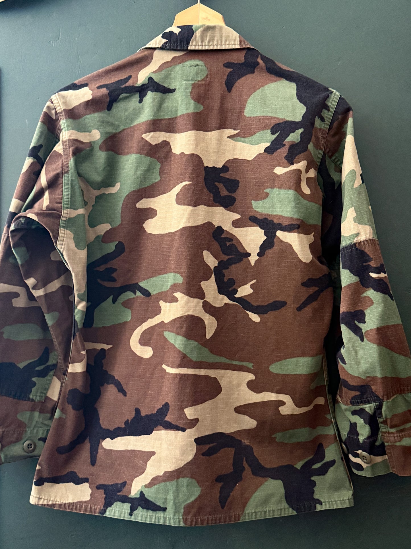 US Army Woodland Camo Jacket | Vintage