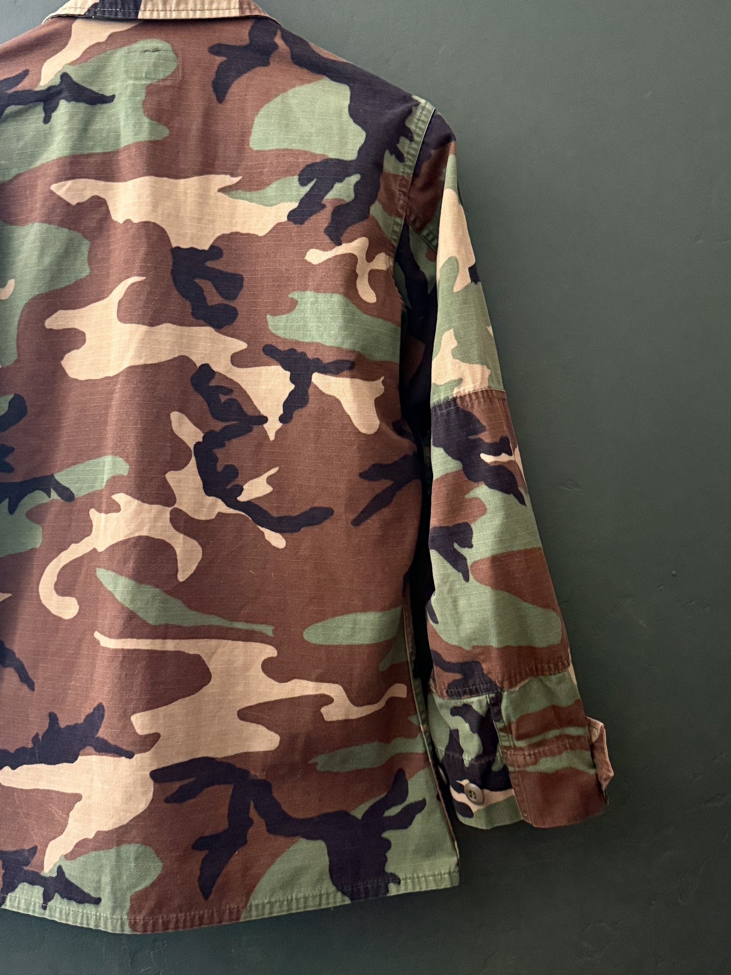 US Army Woodland Camo Jacket | Vintage