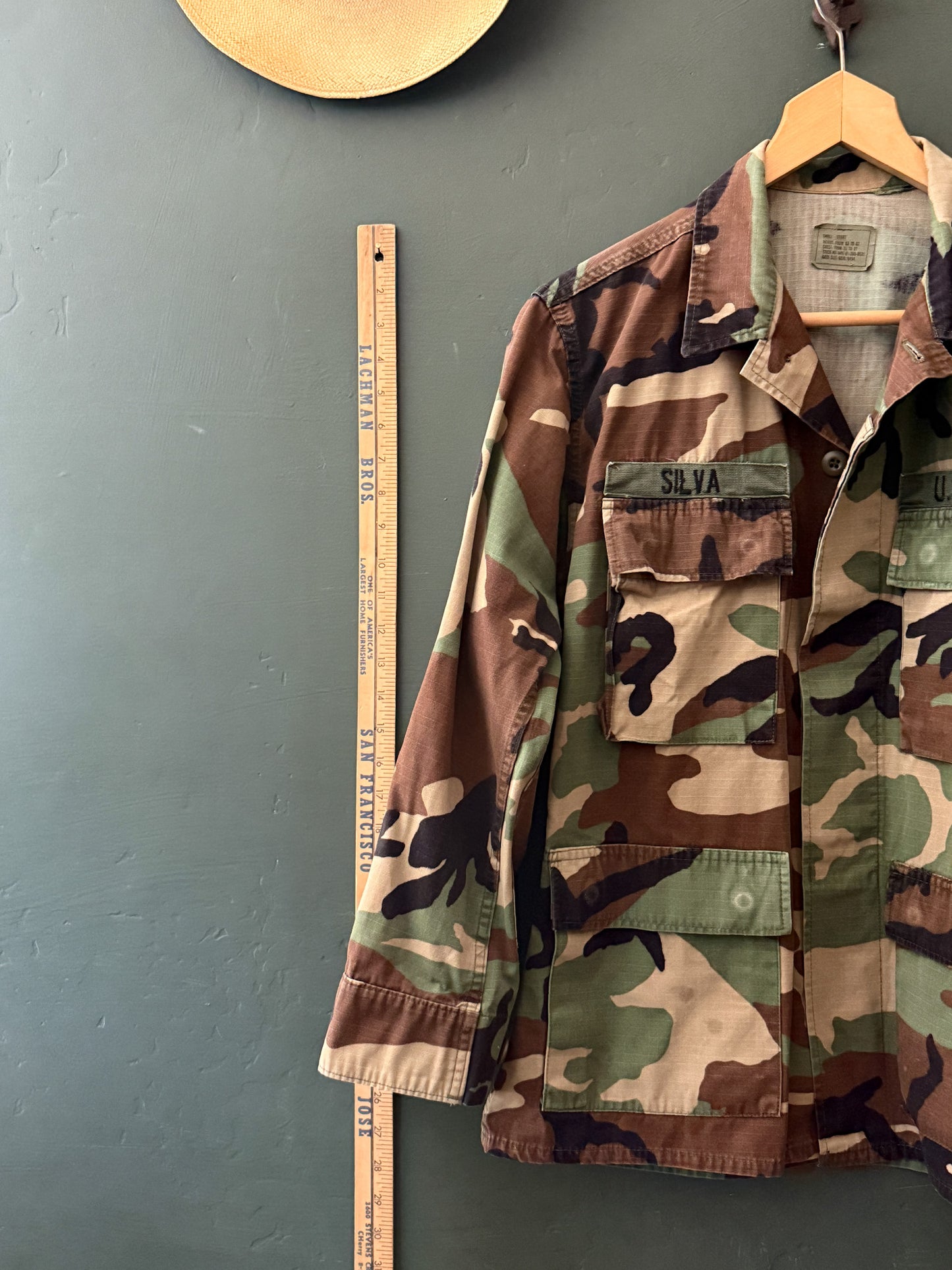 US Army Woodland Camo Jacket | Vintage