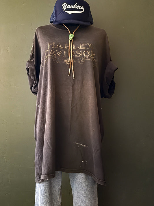 vintage harley davidson shirt
monterey bay harley tee
faded biker t shirt
harley davidson streetwear