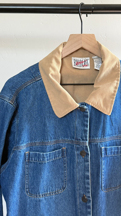 Vintage Denim Chore Coat