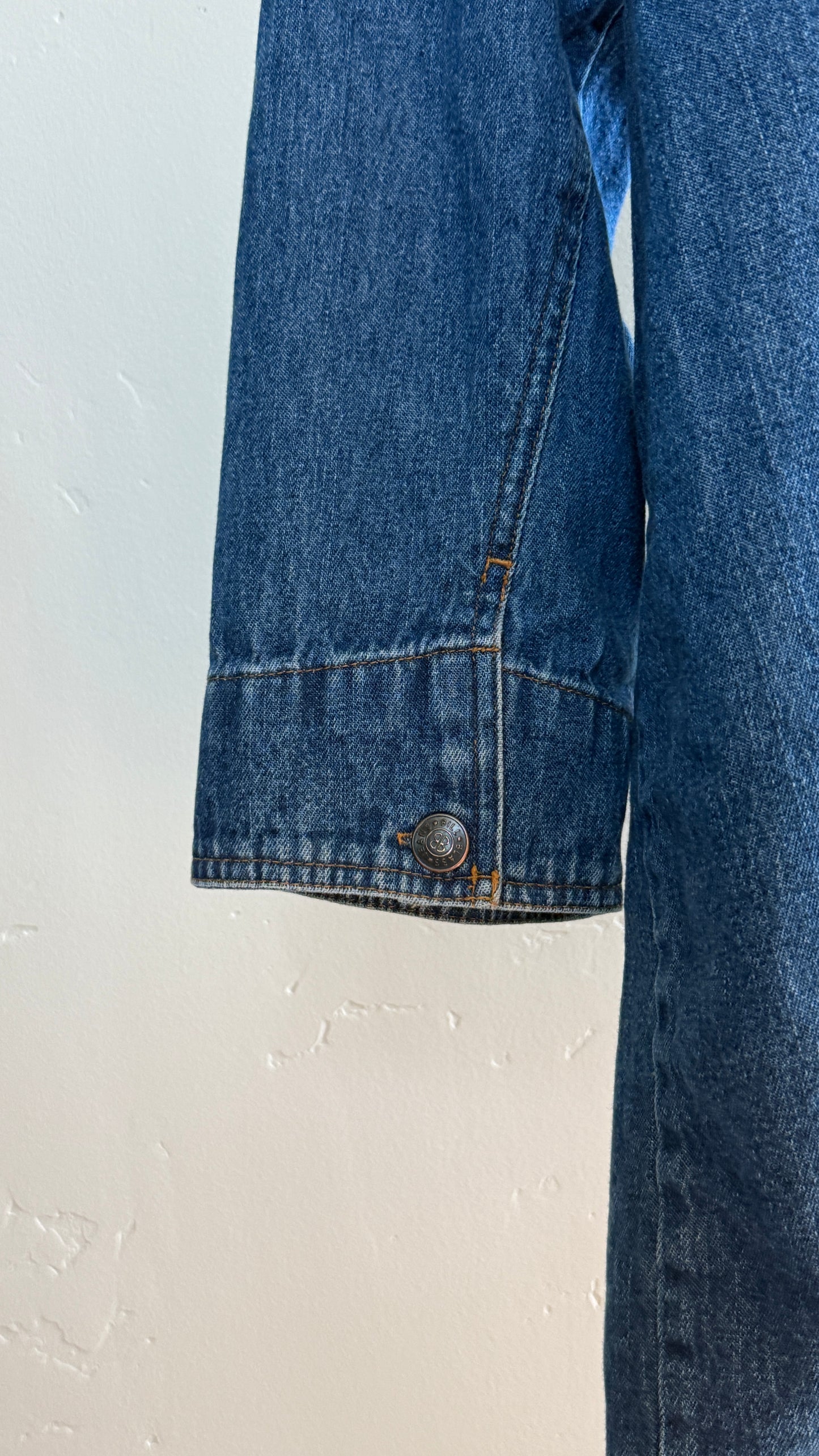 Vintage Denim Chore Coat