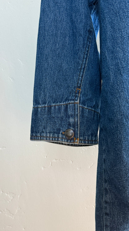 Vintage Denim Chore Coat