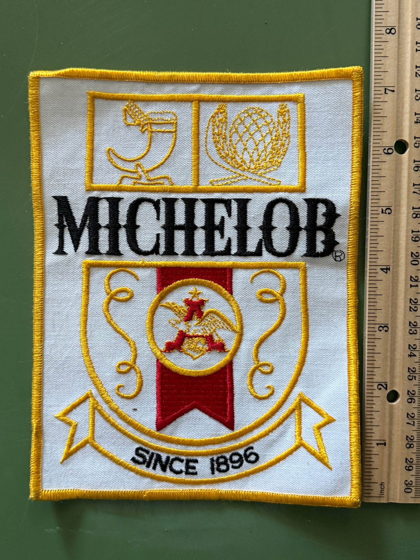 Vintage Large Michelob Beer Patch