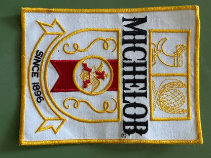 Vintage Large Michelob Beer Patch