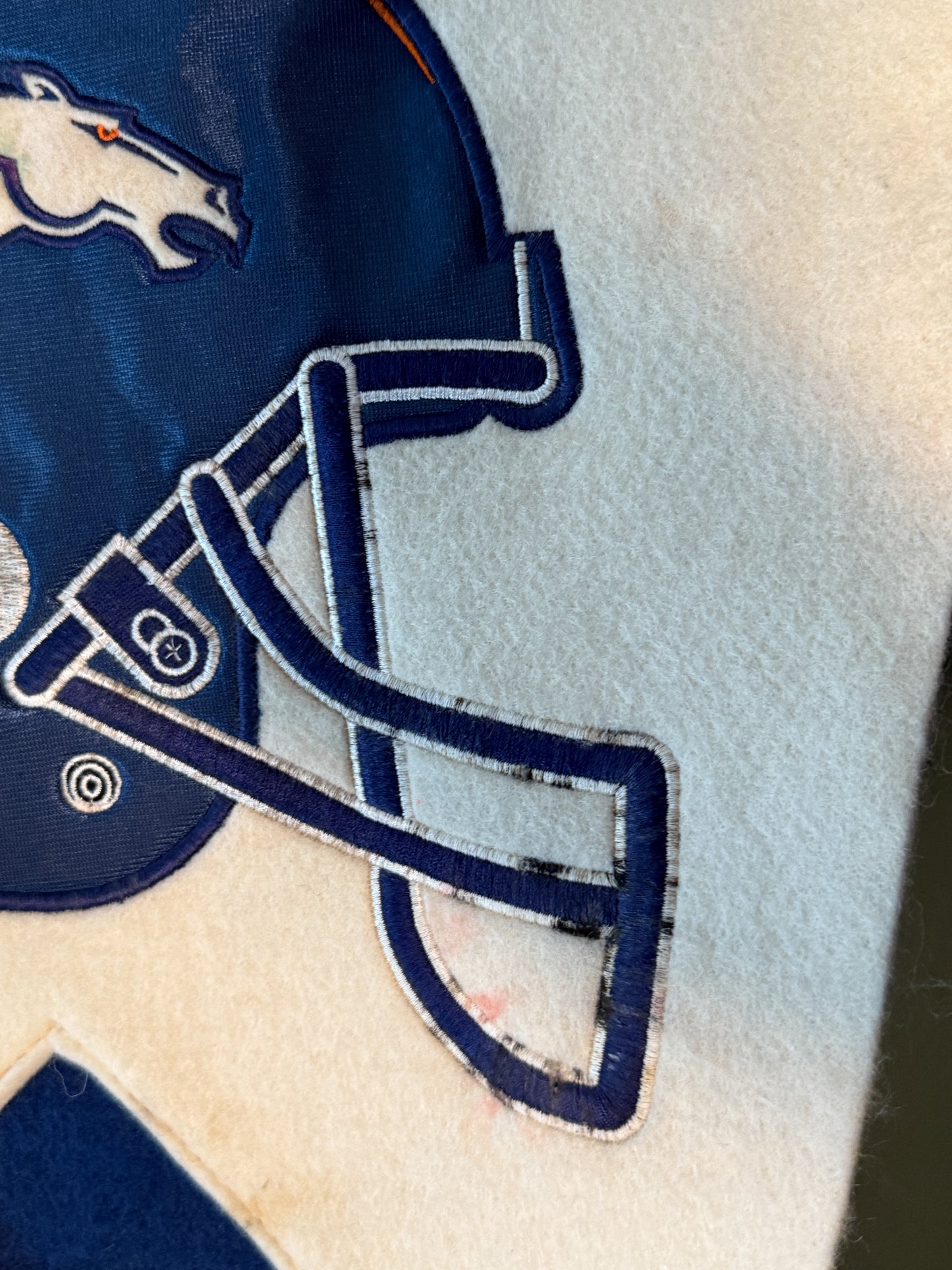 Vintage Denver Broncos Felt Pennant