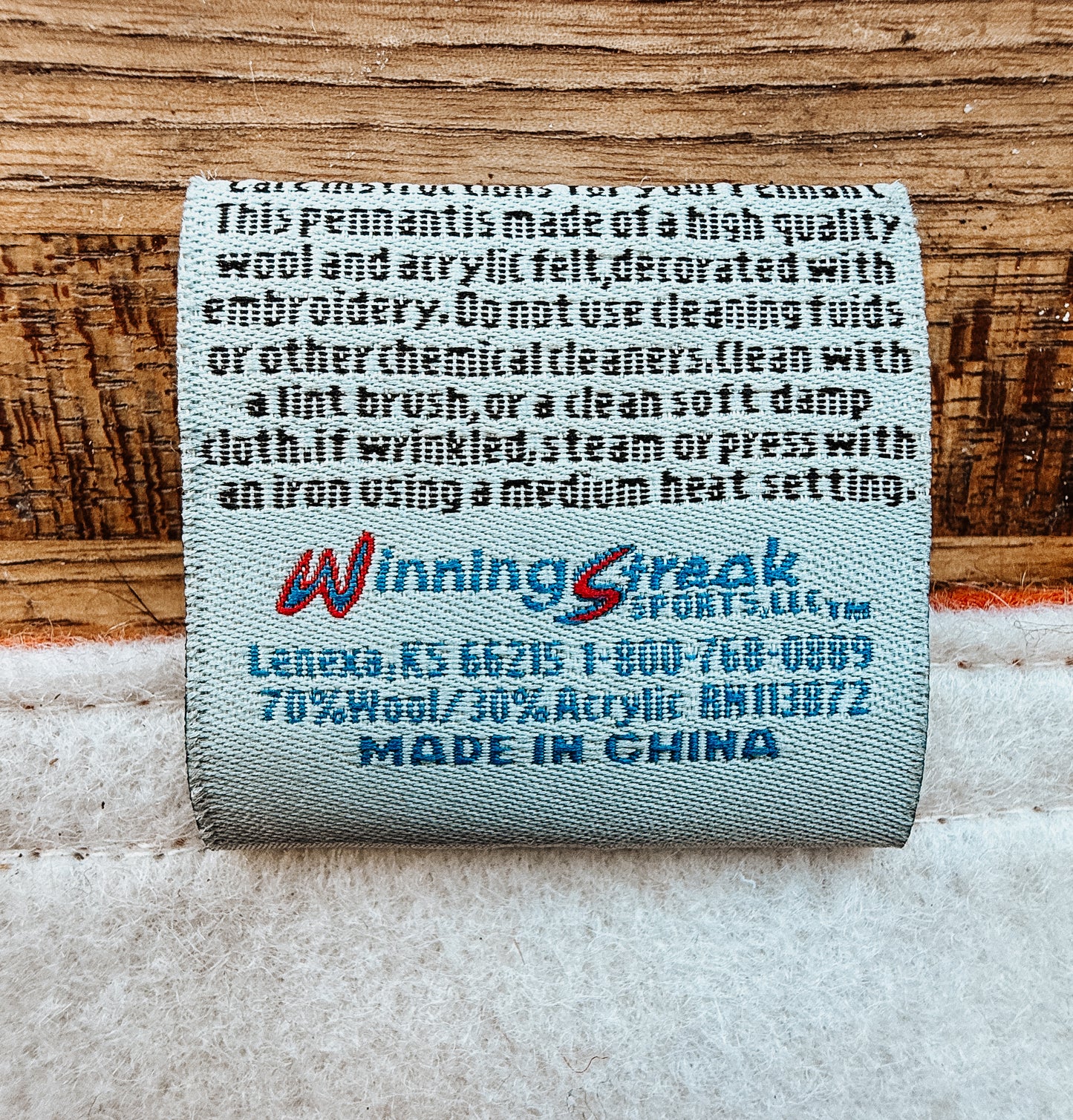 Vintage Denver Broncos Felt Pennant