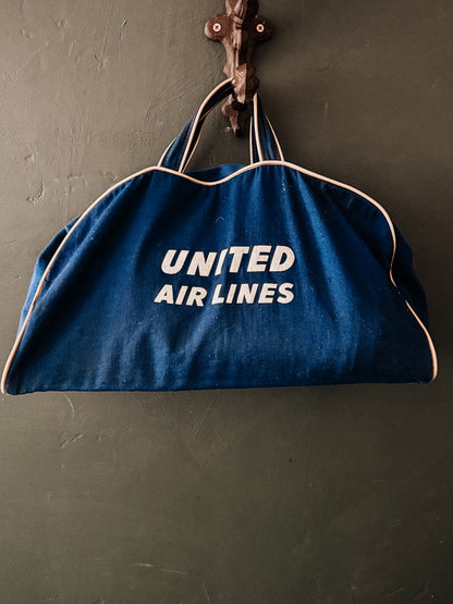 Vintage United Airlines Bag