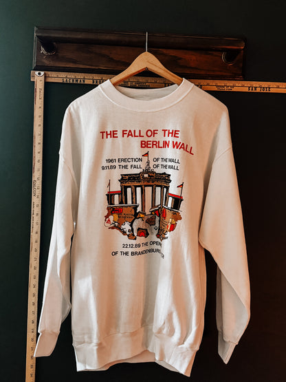 Vintage Berlin Wall Graphic Sweatshirt