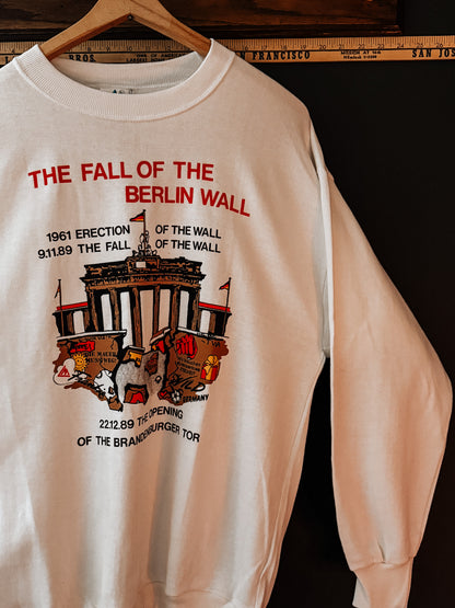 Vintage Berlin Wall Graphic Sweatshirt