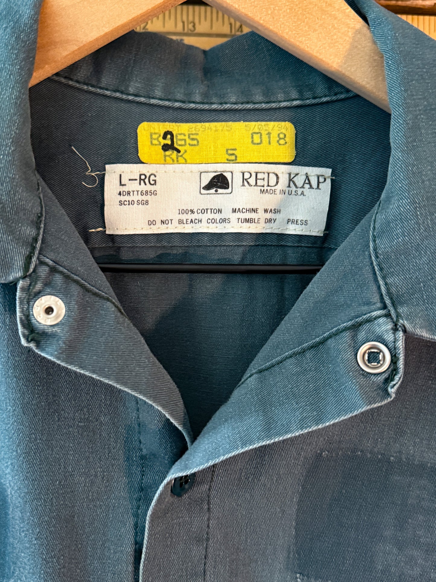 Vintage Red Kap Black Label Work Shirt