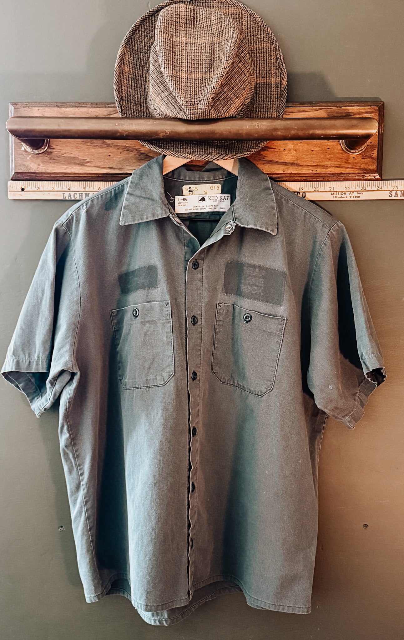 Vintage Red Kap Black Label Work Shirt