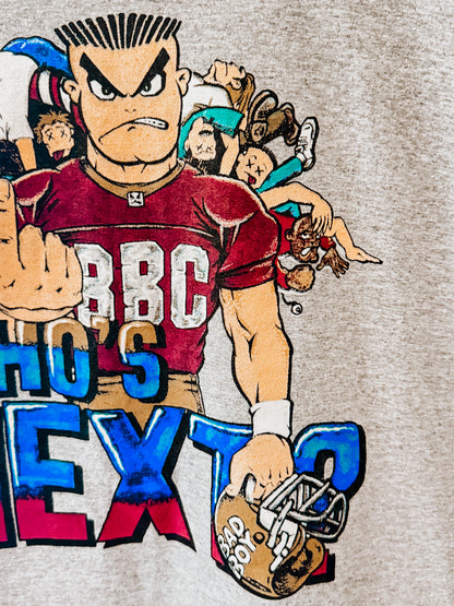 Vintage BAD BOY “Who’s Next?” Football Tee