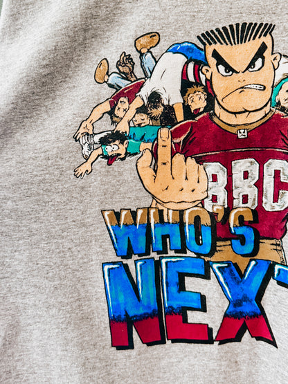 Vintage BAD BOY “Who’s Next?” Football Tee