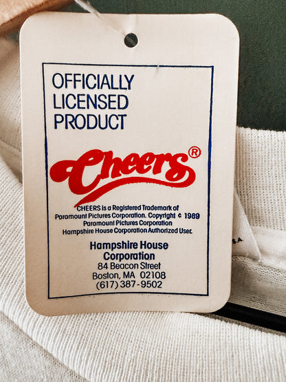 Vintage CHEERS Bar Graphic T-Shirt