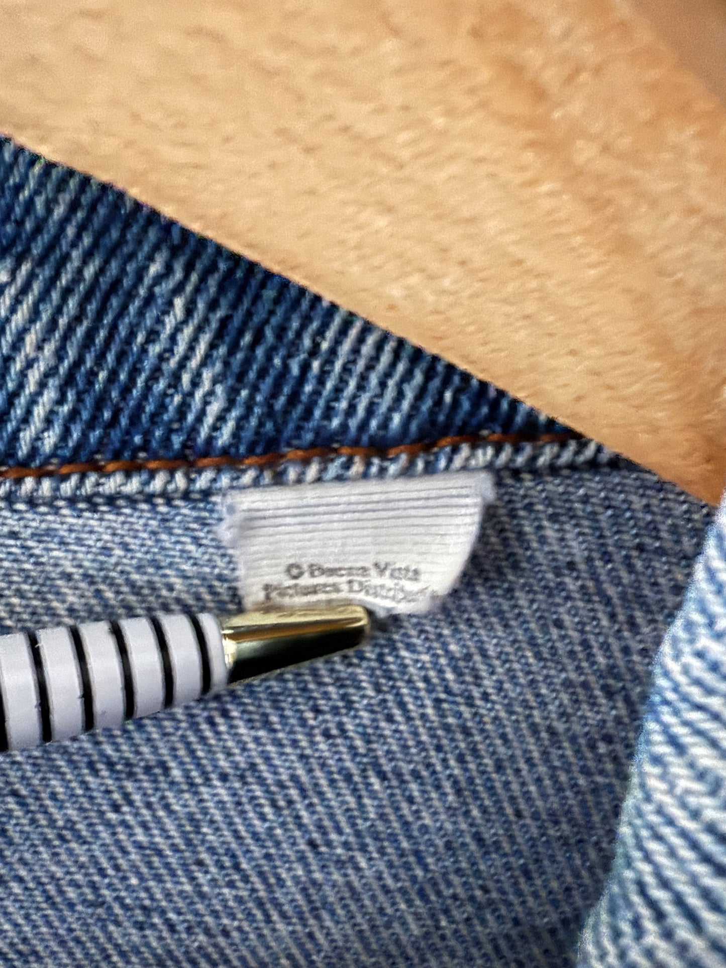 Vintage 90s Pulp Fiction Denim Jacket