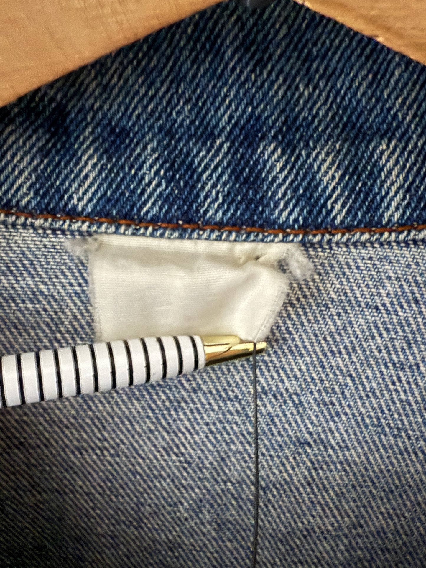 Vintage 90s Pulp Fiction Denim Jacket