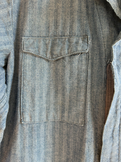 Vintage Dickies Herringbone Workwear Jumpsuit/Coveralls