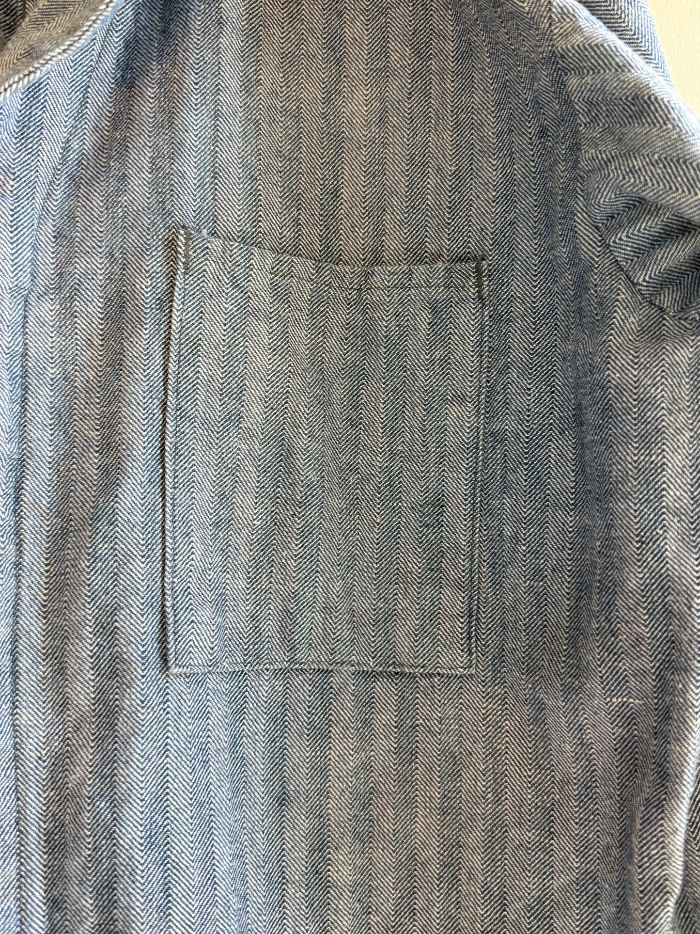 Vintage Dickies Herringbone Workwear Jumpsuit/Coveralls