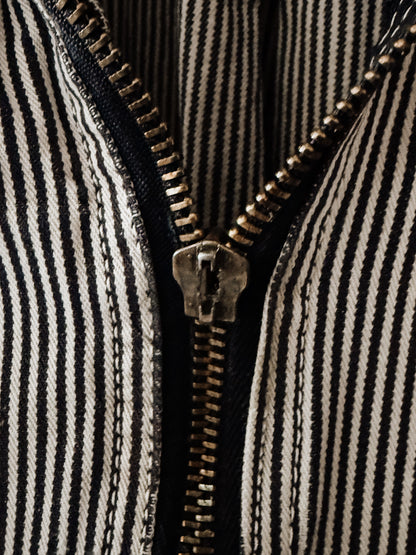 KEY Brand Hickory Stripe Sleeveless Work Shirt