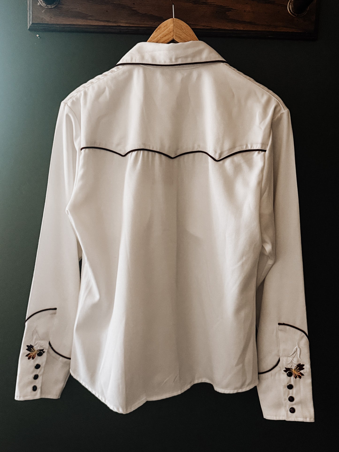 Vintage Western Embroidered Shirt