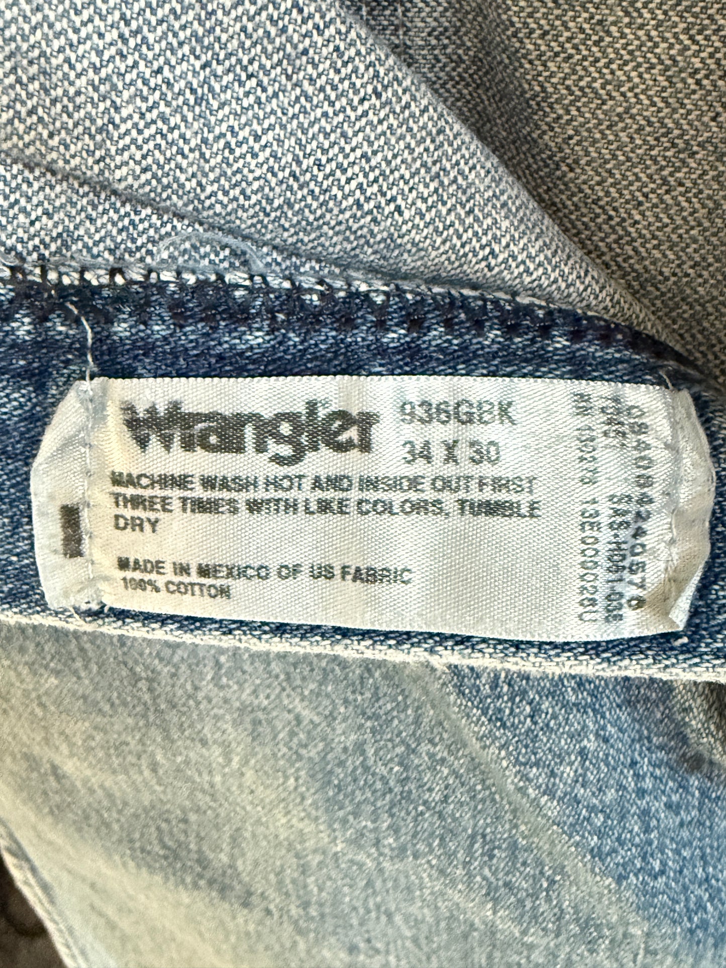 Wrangler Vintage Blue Jeans