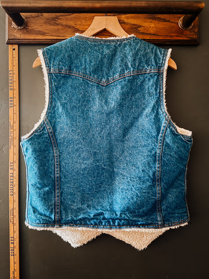 Vintage Levi’s Orange Tab Sherpa Vest Large