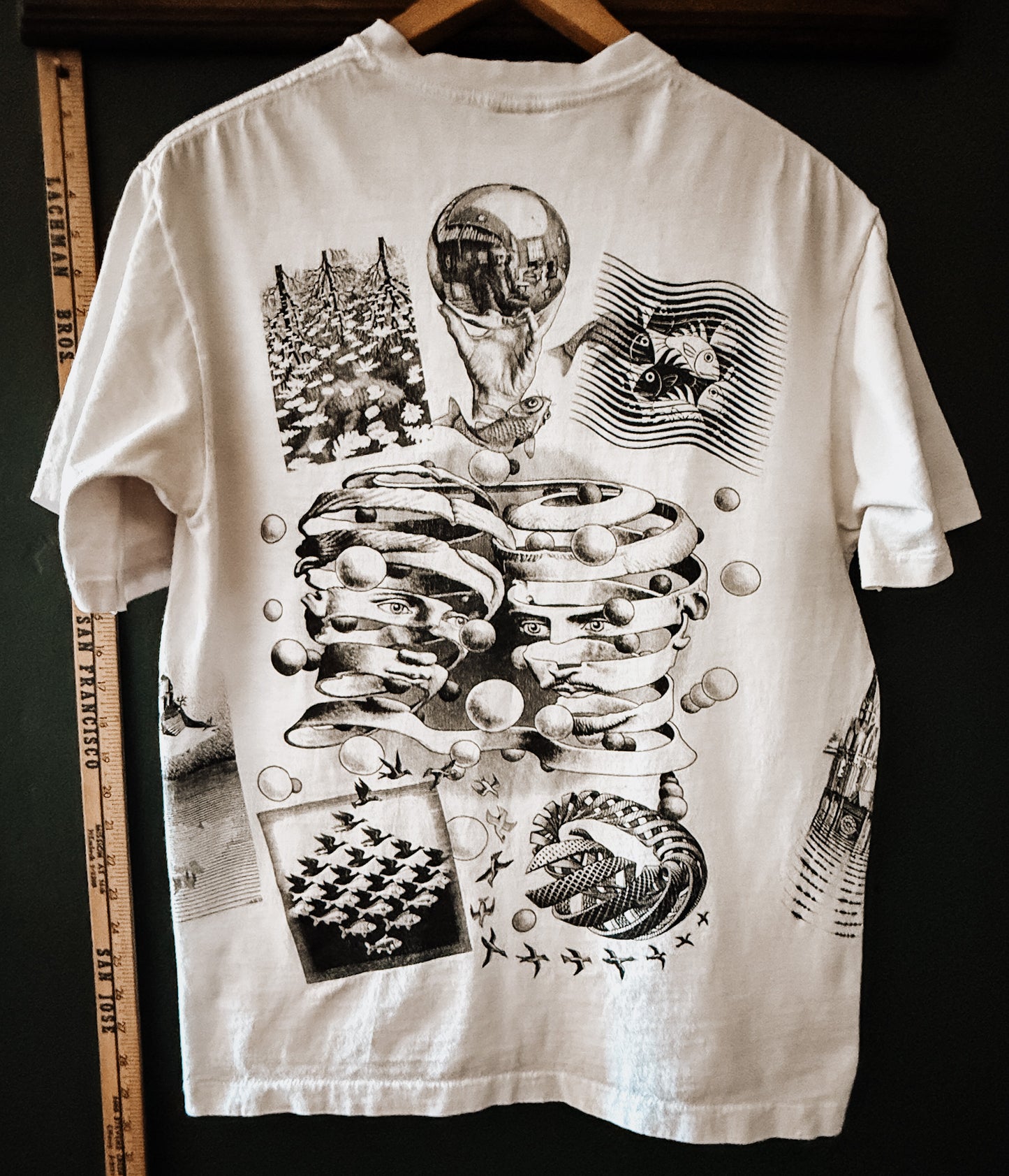 Vintage 1991 M.C. Escher Art Tee