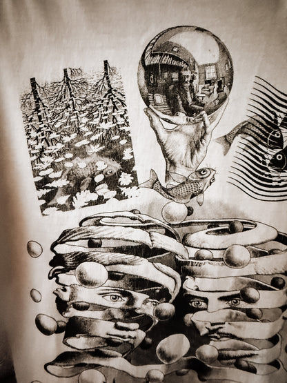 Vintage 1991 M.C. Escher Art Tee