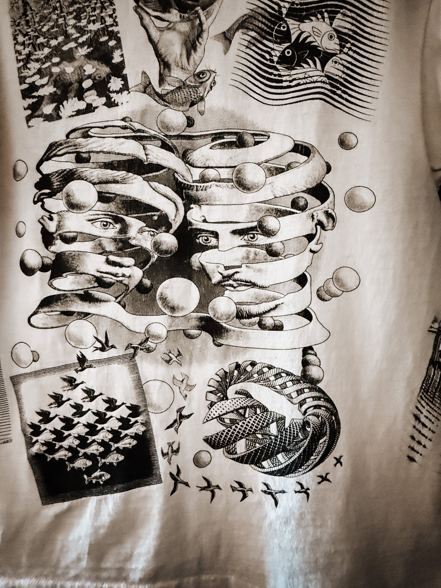 Vintage 1991 M.C. Escher Art Tee