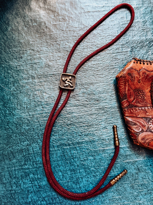 Vintage Bowling Bolo Tie