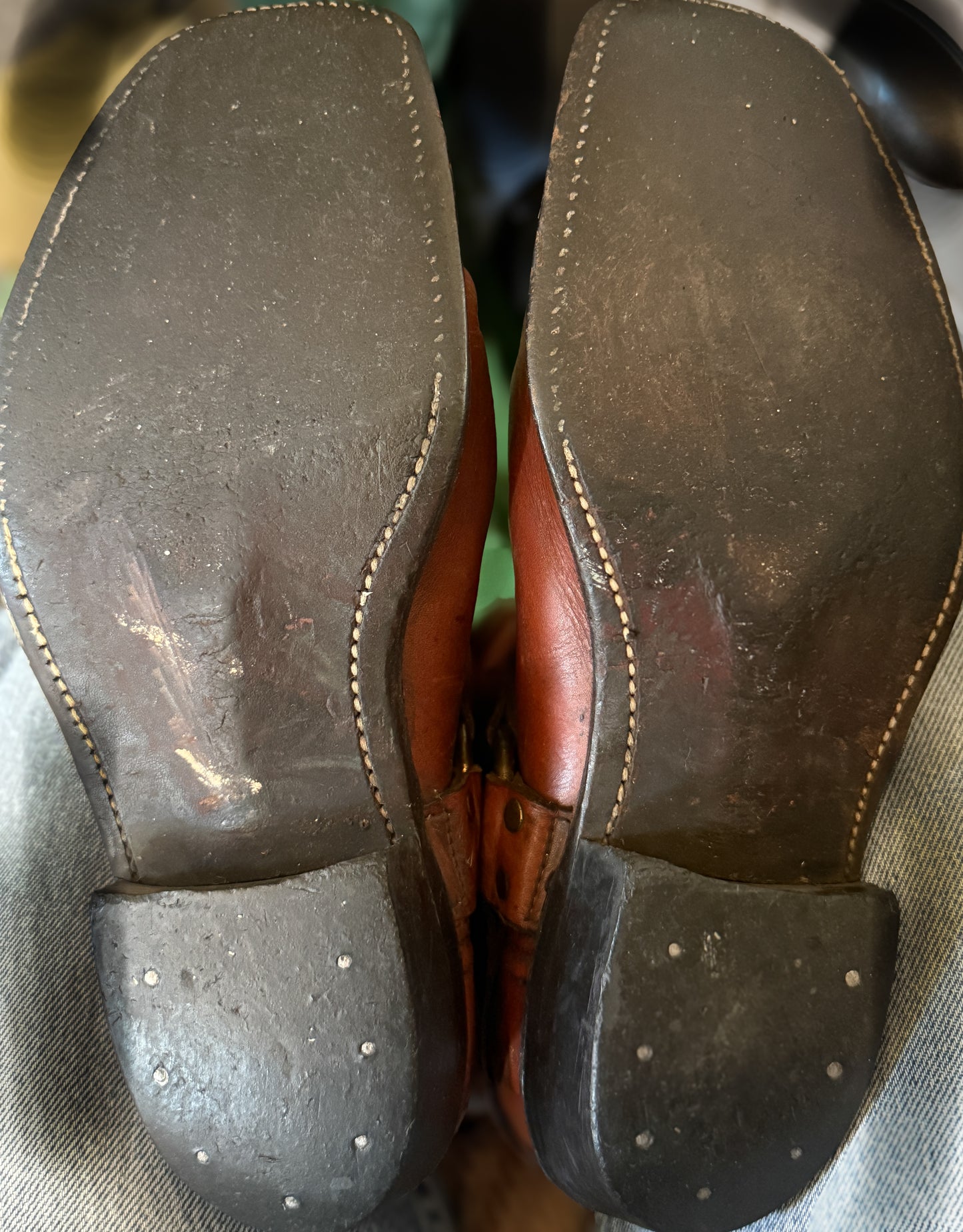 Vintage Dexter Harness Boots