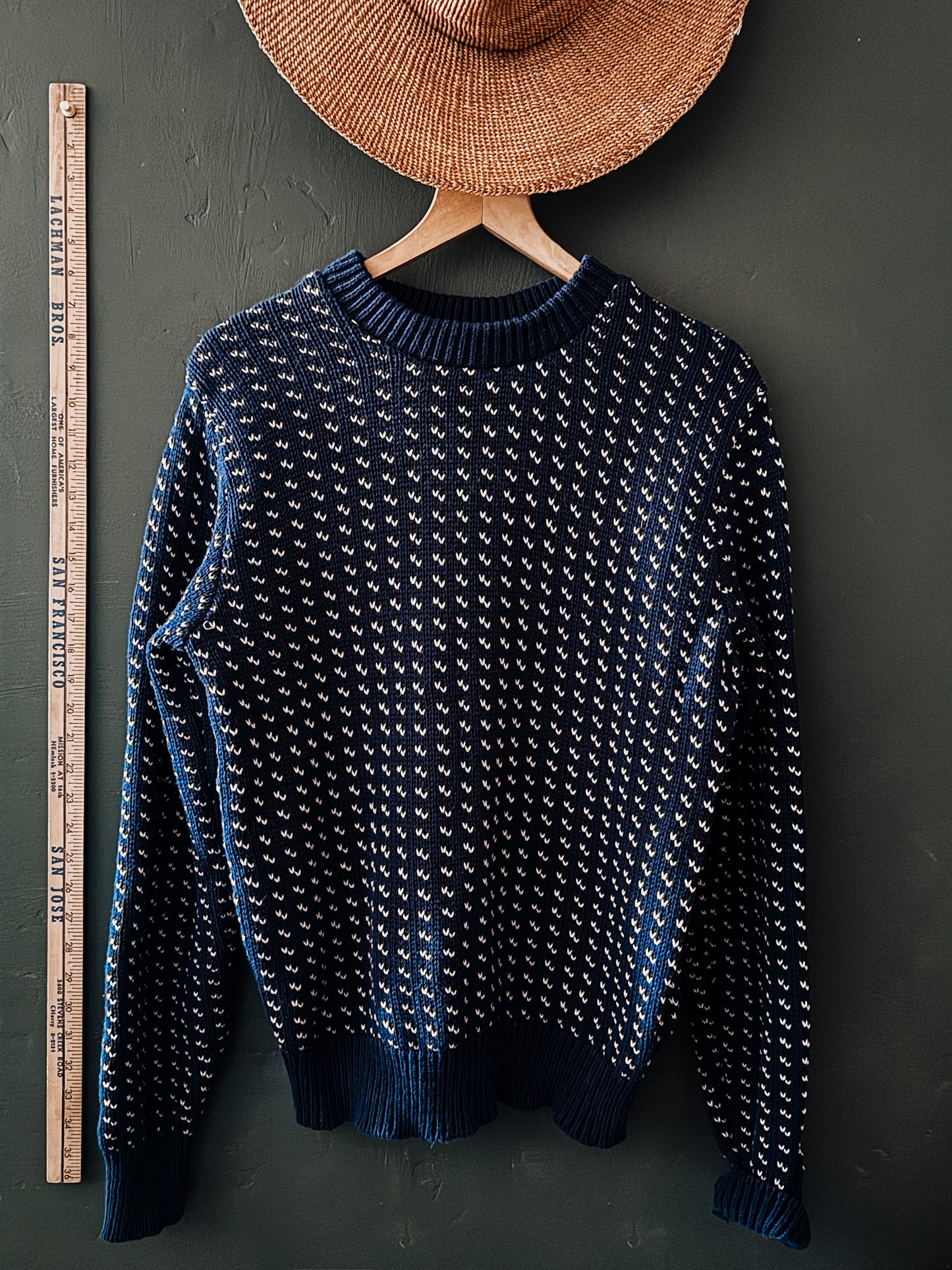 Vintage Nautical Knit Sweater