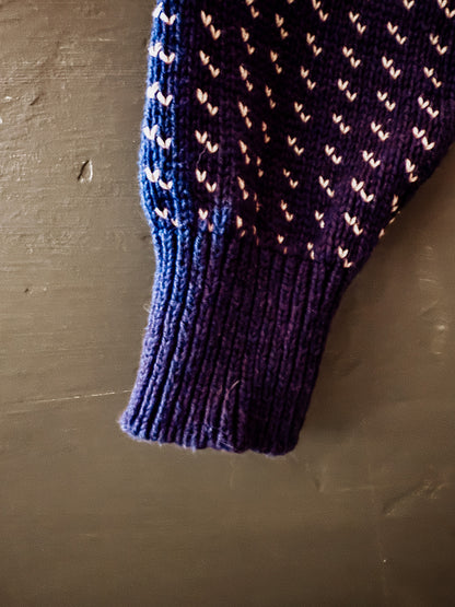 Vintage Nautical Knit Sweater