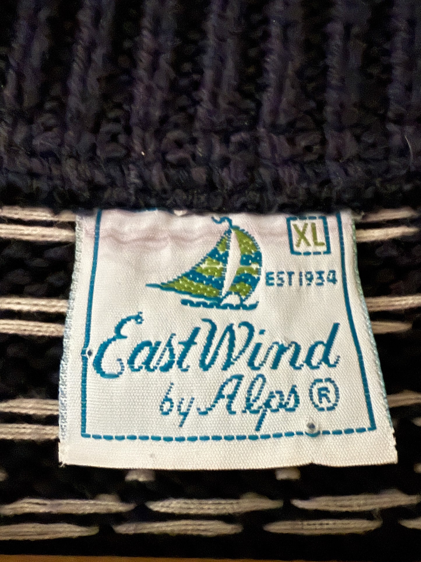 Vintage Nautical Knit Sweater