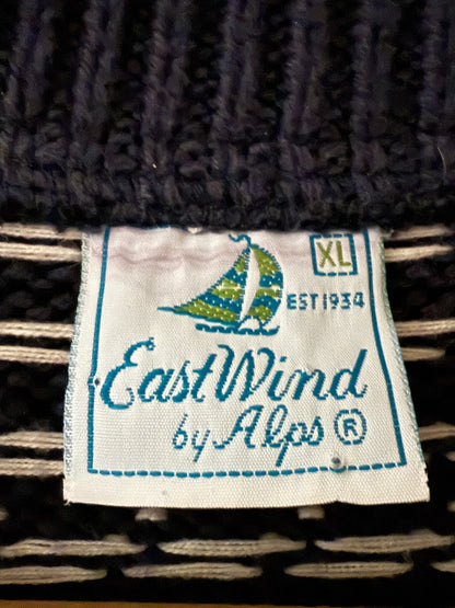 Vintage Nautical Knit Sweater