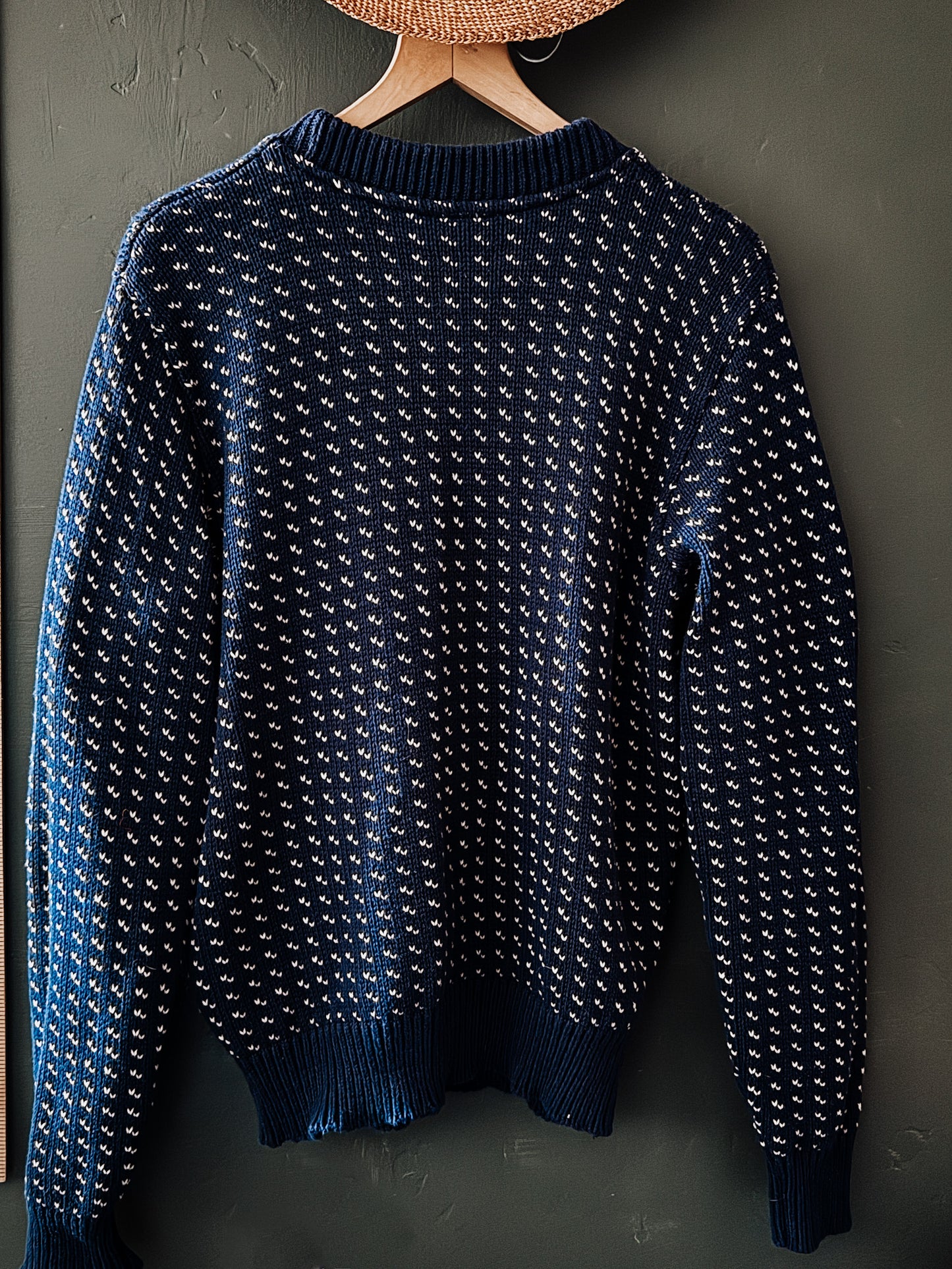Vintage Nautical Knit Sweater