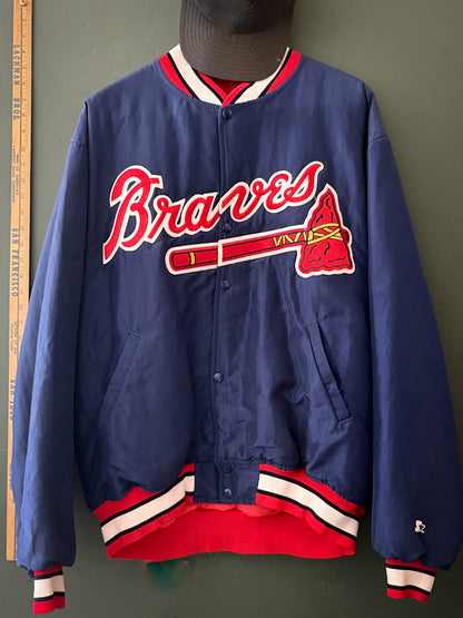 Vintage Braves Starter Jacket