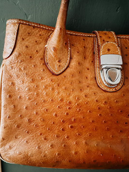 Vintage Dooney & Bourke Ostrich Purse