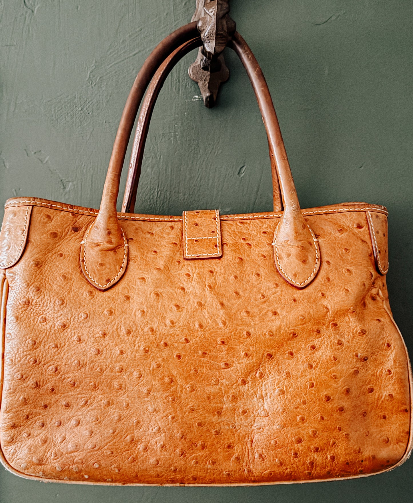 Vintage Dooney & Bourke Ostrich Purse