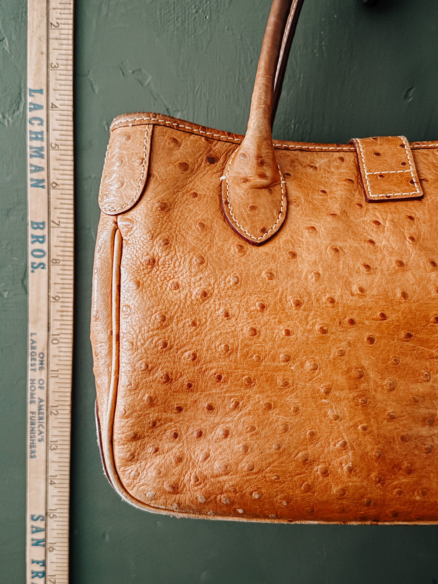 Vintage Dooney & Bourke Ostrich Purse