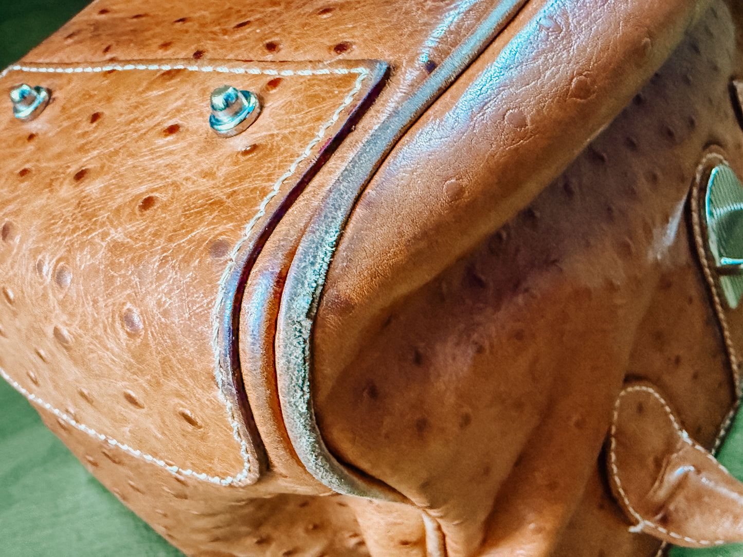 Vintage Dooney & Bourke Ostrich Purse