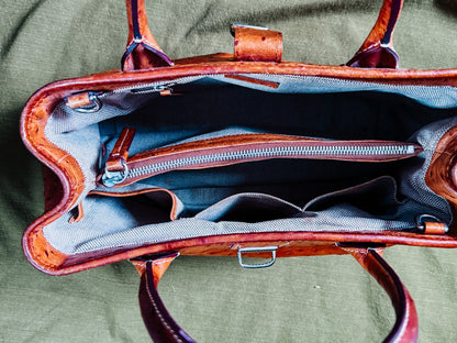 Vintage Dooney & Bourke Ostrich Purse