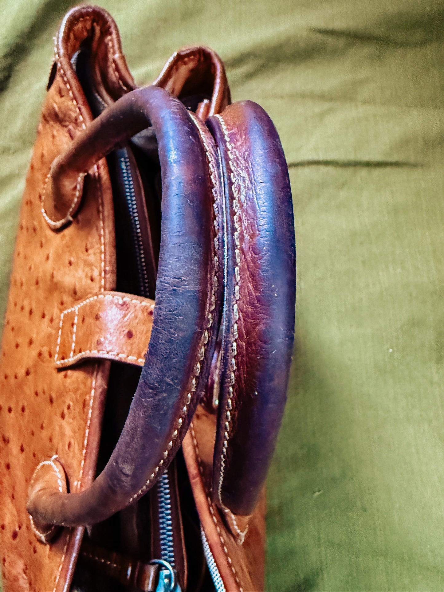 Vintage Dooney & Bourke Ostrich Purse