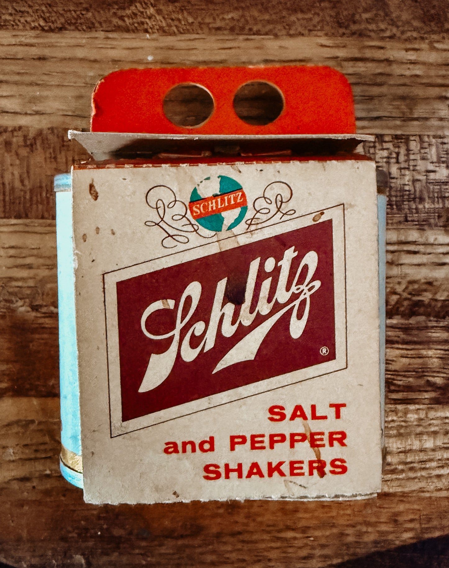 Vintage Schlitz Beer Salt & Pepper Shakers