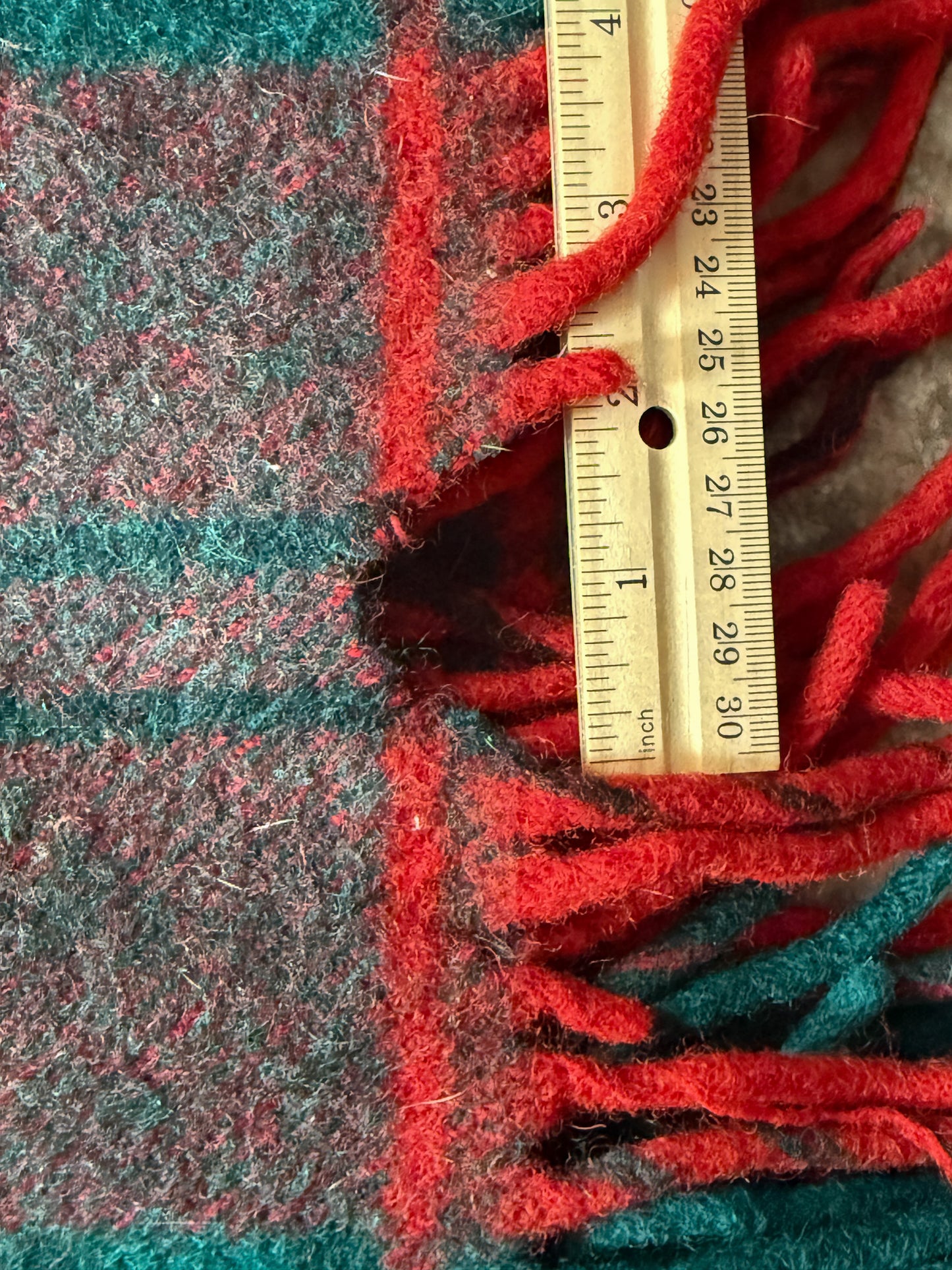 Vintage Pendleton Wool Tartan Blanket