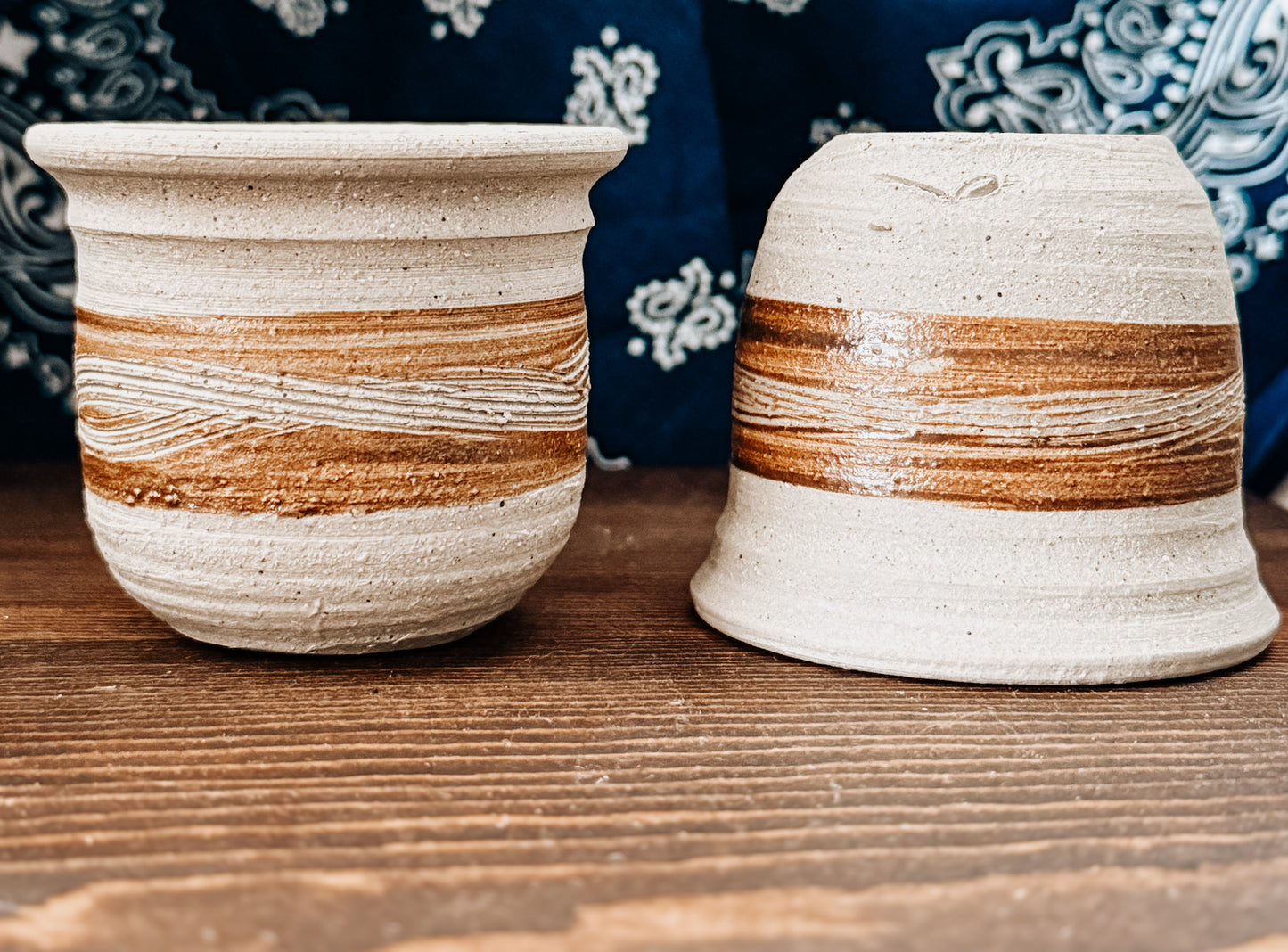 Vintage Studio Pottery Cups