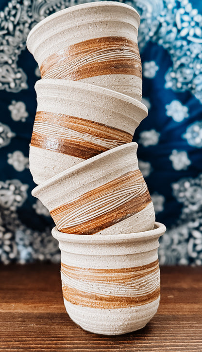Vintage Studio Pottery Cups