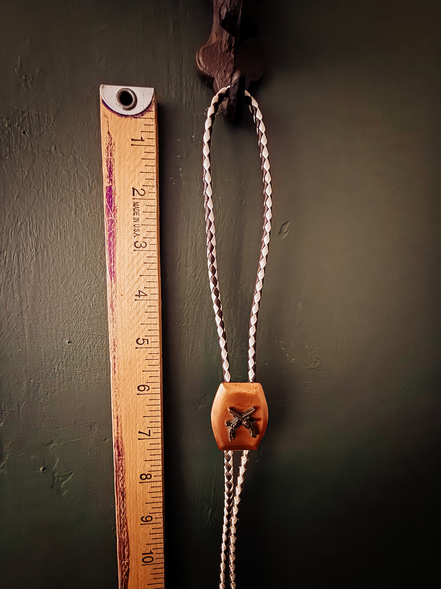 Vintage Revolver Bolo Tie