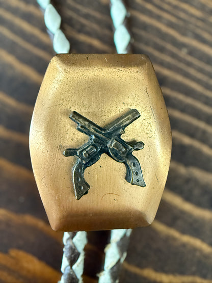 Vintage Revolver Bolo Tie